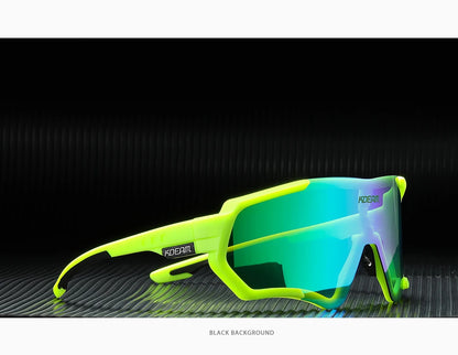 Sonnenbrille Sport TR90 polarisiert Flash-Beschichtung Outdoor Herren