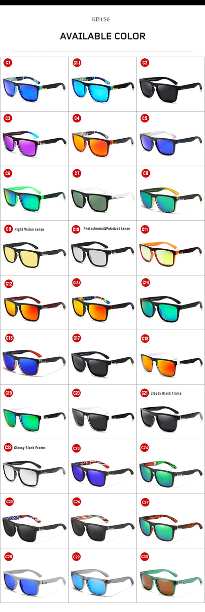 Sonnenbrille polarisiert photochrom Nachtsicht Fahren UV400 Unisex