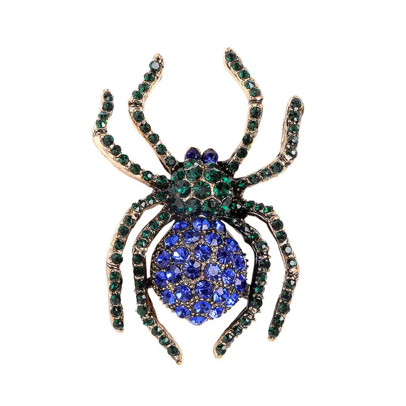 Brosche Spinne Insekt Retro Legierung Kragen Urlaub Zubehör Damen