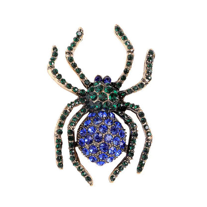 Brosche Spinne Insekt Retro Legierung Kragen Urlaub Zubehör Damen