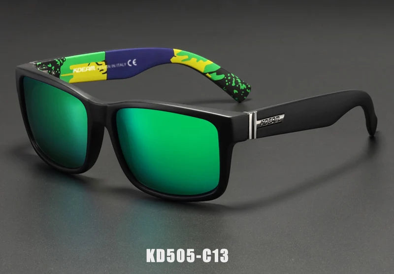 Sonnenbrille Sport polarisiert photochrom Fahren auffällige Farben Hartbox