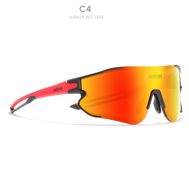 Sonnenbrille Sport TR90 polarisiert kratzfest 1,1mm Linse Herren