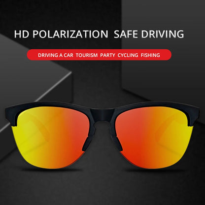 Sonnenbrille Lifestyle Fahren TR90 halbrandlos ultraleicht polarisiert Unisex