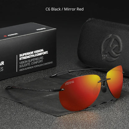 Sonnenbrille Pilot TR90 polarisiert UV400 ultraleicht Luxus Herren