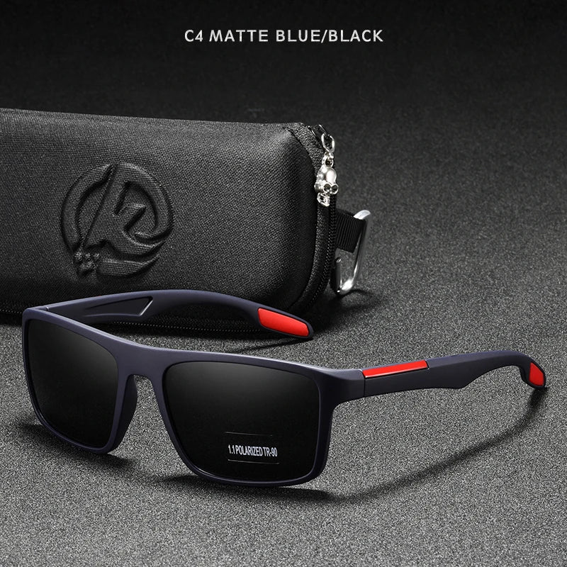 Sonnenbrille rechteckig TR90 ultraleicht polarisiert 1,1mm Fahren Cat.3 Unisex