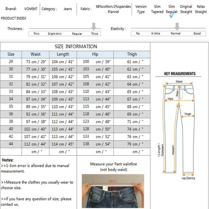 Männer Jeans im klassischen Stil mit losem Schnitt und Taschen
