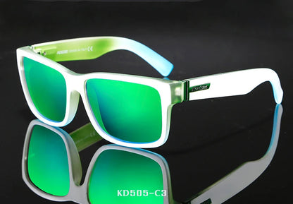 Sonnenbrille Sport polarisiert photochrom Fahren auffällige Farben Hartbox