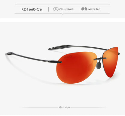 Sonnenbrille Pilot TR90 polarisiert UV400 ultraleicht Luxus Herren
