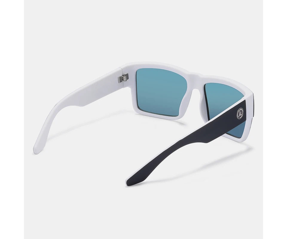 Sonnenbrille quadratisch polarisiert UV400 Punk-Stil elastisch Herren