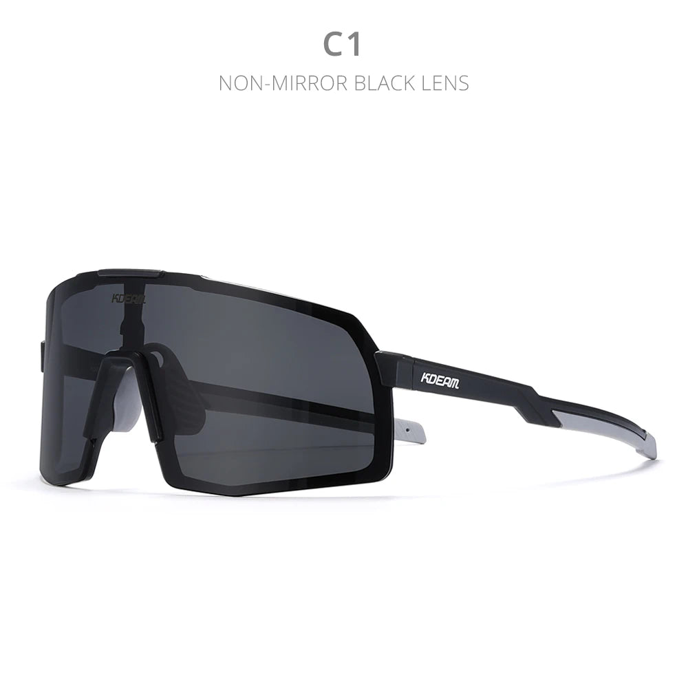 Sonnenbrille Sport TR90 polarisiert UV400 Laufen Angeln Outdoor Herren