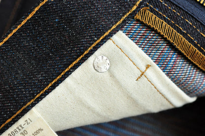 Herrenjeans aus 21oz Rainbow Selvedge Denim im Vintage-Stil für Männer