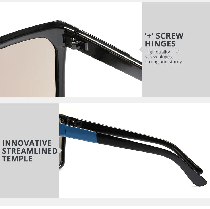 Sonnenbrille Outdoor antireflektierend polarisiert Erdnuss-Box Herren Damen