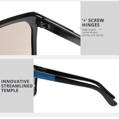 Sonnenbrille Outdoor antireflektierend polarisiert Erdnuss-Box Herren Damen
