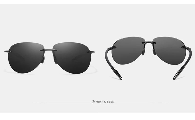 Sonnenbrille Pilot TR90 polarisiert UV400 ultraleicht Luxus Herren