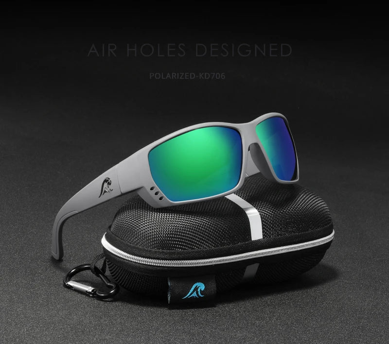 Sonnenbrille Sport TR90 polarisiert UV400 Angeln Outdoor Herren Top-Design