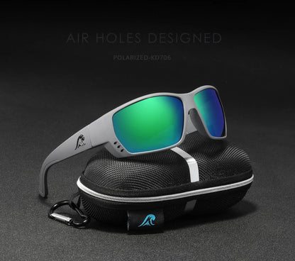 Sonnenbrille Sport TR90 polarisiert UV400 Angeln Outdoor Herren Top-Design