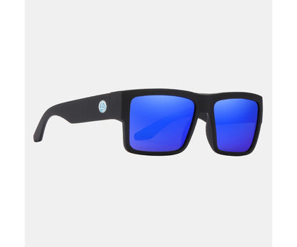 Sonnenbrille quadratisch polarisiert UV400 Punk-Stil elastisch Herren