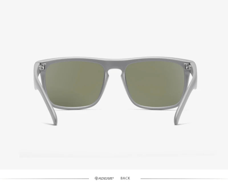 Sonnenbrille quadratisch polarisiert transparent 30 Farben Spiegel Herren