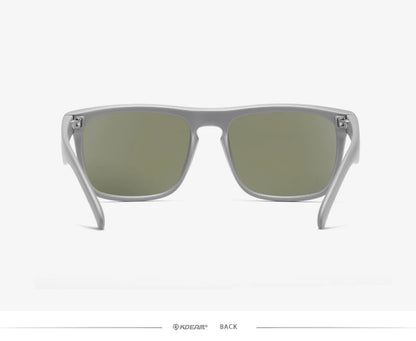 Sonnenbrille quadratisch polarisiert transparent 30 Farben Spiegel Herren