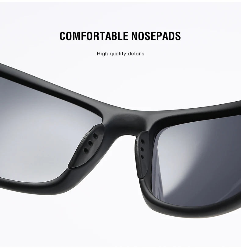 Sonnenbrille Sport TR90 polarisiert UV400 antireflektierend Herren