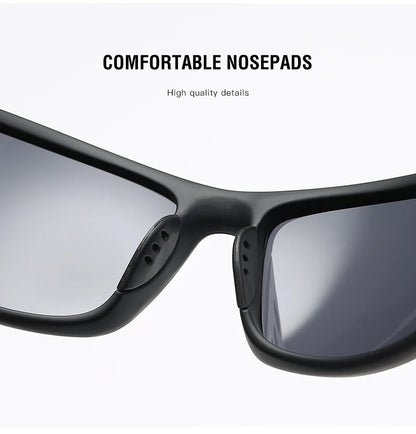 Sonnenbrille Sport TR90 polarisiert UV400 antireflektierend Herren