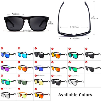 Sonnenbrille polarisiert photochrom Nachtsicht Fahren UV400 Unisex