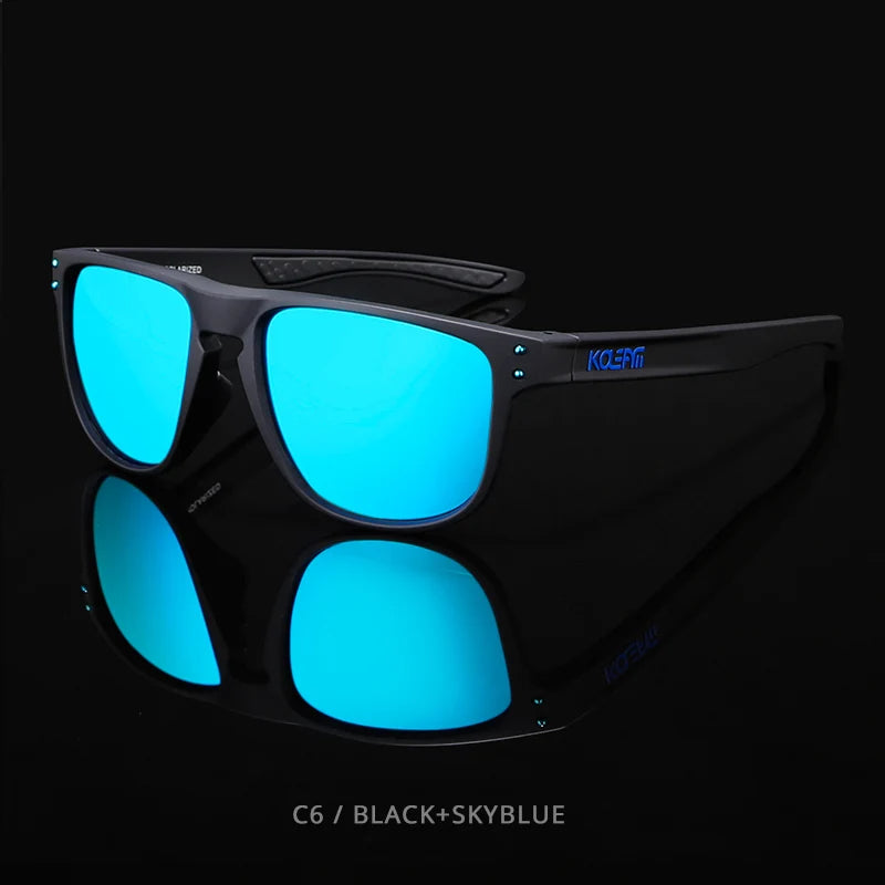 Sonnenbrille Sport Titan-Rahmen polarisiert vielseitig Herren