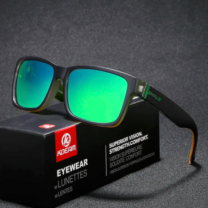 Sonnenbrille Sport polarisiert photochrom Fahren auffällige Farben Hartbox