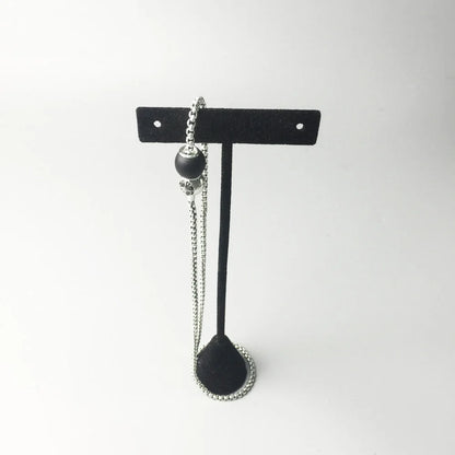 Damen-Halskette Basic Charm-Gliederkette aus Sterlingsilber