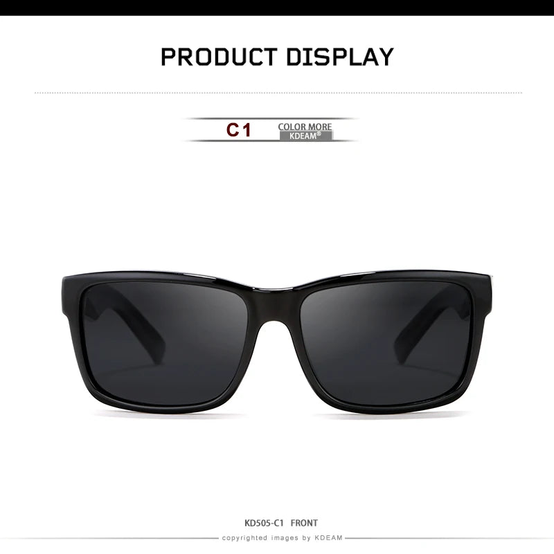Sonnenbrille Sport polarisiert photochrom Fahren auffällige Farben Hartbox