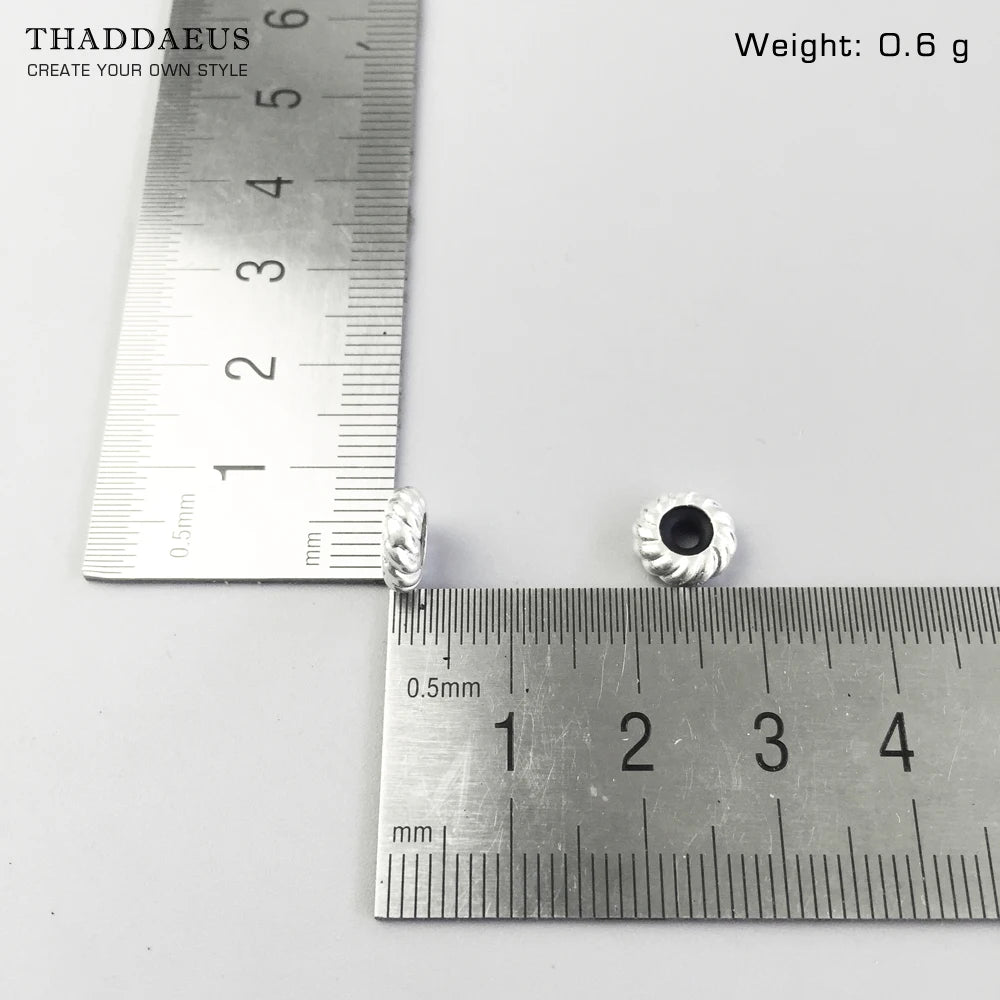 Damen-Charm-Anhänger Perlenstopper Karma II aus Sterlingsilber