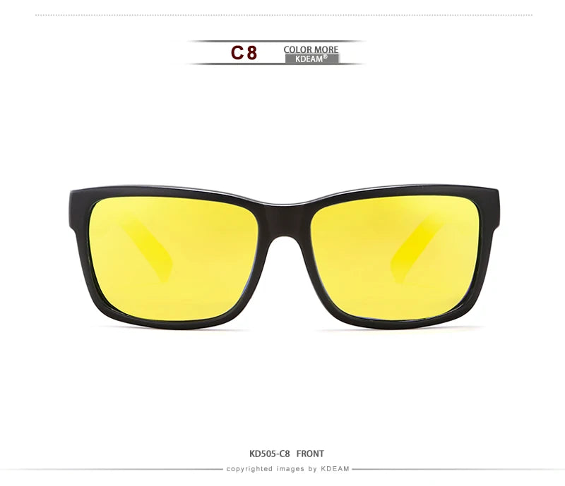 Sonnenbrille Sport polarisiert photochrom Fahren auffällige Farben Hartbox