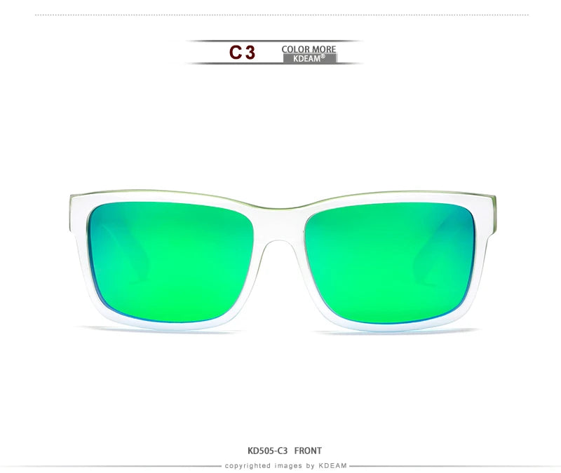 Sonnenbrille Sport polarisiert photochrom Fahren auffällige Farben Hartbox