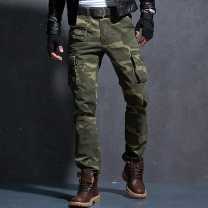 Herren Cargo Hose im Militär-Stil mit praktischen Taschen für den Sommer