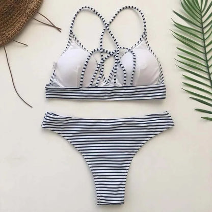 Sexy Brazilian Bikini-Set mit Push-up-Effekt – Perfekt für Strand und Pool