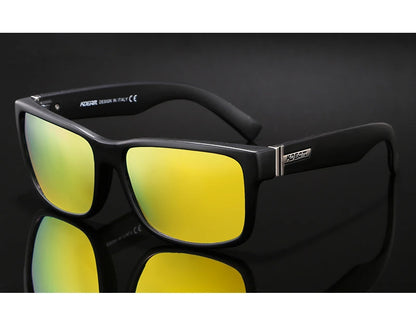 Sonnenbrille Sport polarisiert photochrom Fahren auffällige Farben Hartbox