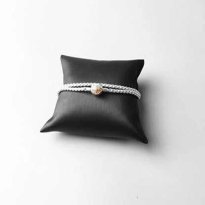 Damen-Halskette Basic Roségold Gliederkette aus Sterlingsilber