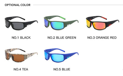 Sonnenbrille Sport TR90 polarisiert UV400 antireflektierend Herren