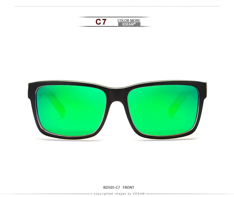 Sonnenbrille Sport polarisiert photochrom Fahren auffällige Farben Hartbox