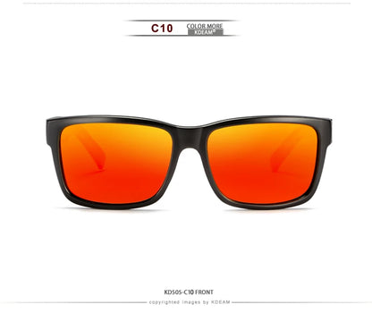 Sonnenbrille Sport polarisiert photochrom Fahren auffällige Farben Hartbox
