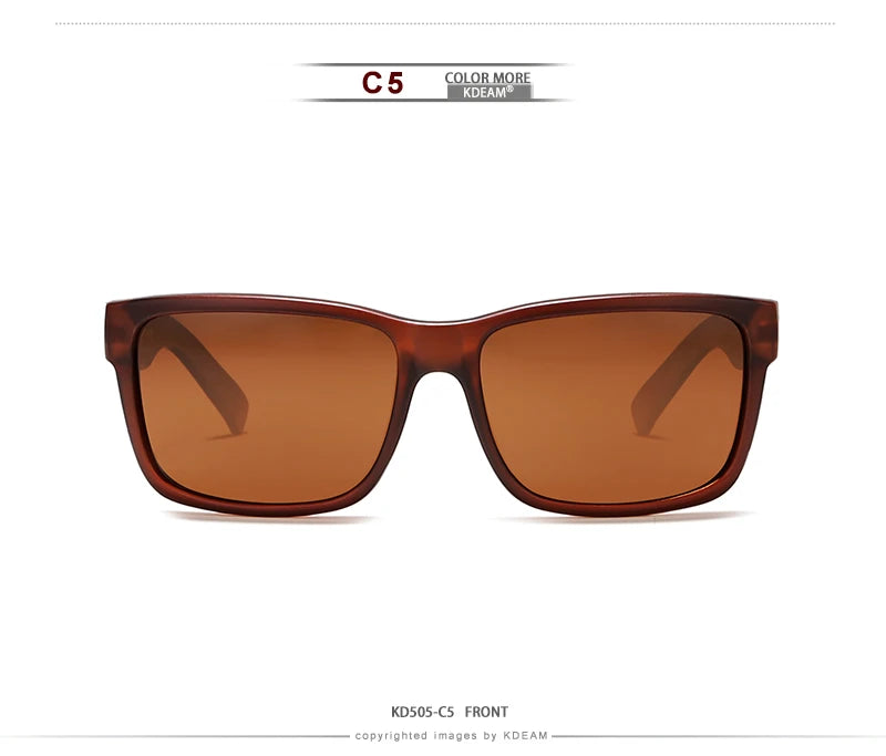 Sonnenbrille Sport polarisiert photochrom Fahren auffällige Farben Hartbox