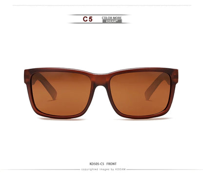 Sonnenbrille Sport polarisiert photochrom Fahren auffällige Farben Hartbox