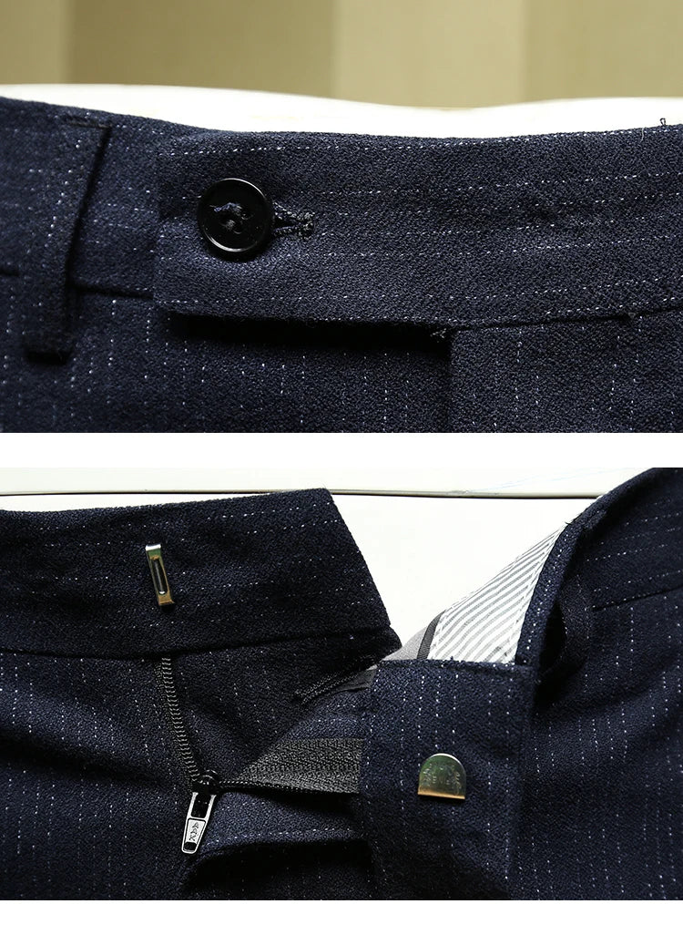 Herren-Anzugset aus 50% Wolle, Slim Fit, grau, für Herbst und Winter, bestehend aus Blazer, Weste und Hose – ideal für Hochzeiten und formelle Anlässe, auch in großen Größen erhältlich.
