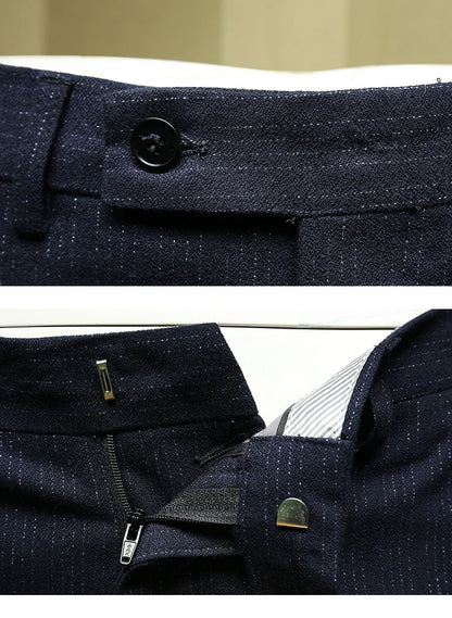 Herren-Anzugset aus 50% Wolle, Slim Fit, grau, für Herbst und Winter, bestehend aus Blazer, Weste und Hose – ideal für Hochzeiten und formelle Anlässe, auch in großen Größen erhältlich.