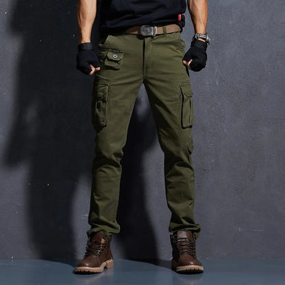 Herren Cargo Hose im Militär-Stil mit praktischen Taschen für den Sommer