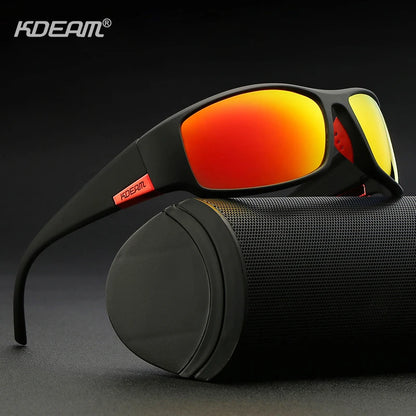 Sonnenbrille Sport TR90 polarisiert UV400 antireflektierend Herren
