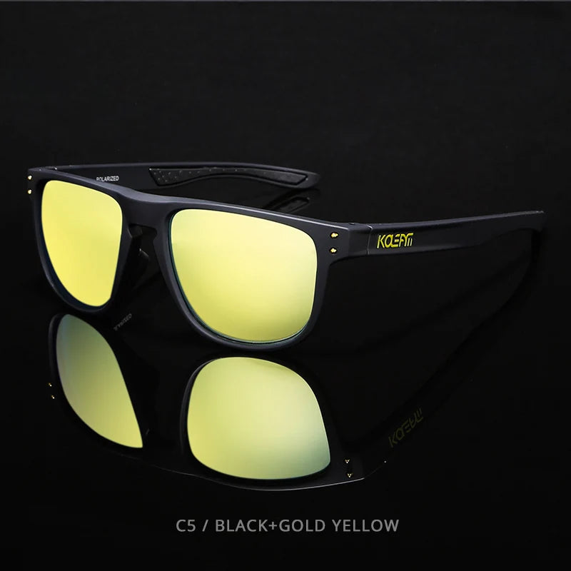 Sonnenbrille Sport Titan-Rahmen polarisiert vielseitig Herren