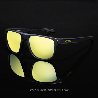 Sonnenbrille Sport Titan-Rahmen polarisiert vielseitig Herren