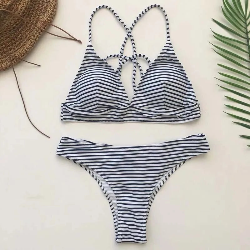 Sexy Brazilian Bikini-Set mit Push-up-Effekt – Perfekt für Strand und Pool