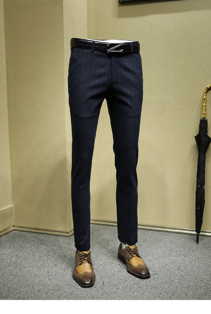 Herren-Anzugset aus 50% Wolle, Slim Fit, grau, für Herbst und Winter, bestehend aus Blazer, Weste und Hose – ideal für Hochzeiten und formelle Anlässe, auch in großen Größen erhältlich.